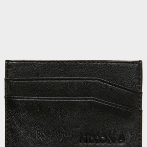 NIXON Online Discount Flaco Leather Card Wallet